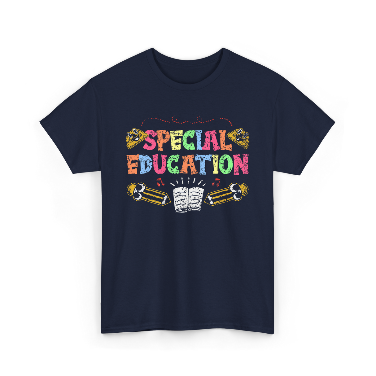 Special Education Awareness Education T-Shirt - Navy