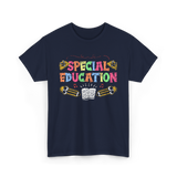 Special Education Awareness Education T-Shirt - Navy