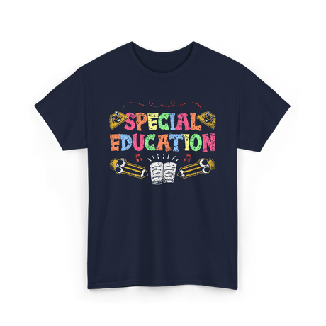 Special Education Awareness Education T-Shirt - Navy