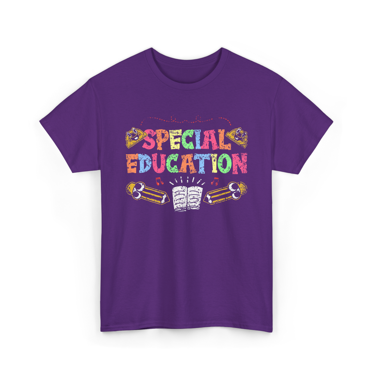 Special Education Awareness Education T-Shirt - Purple