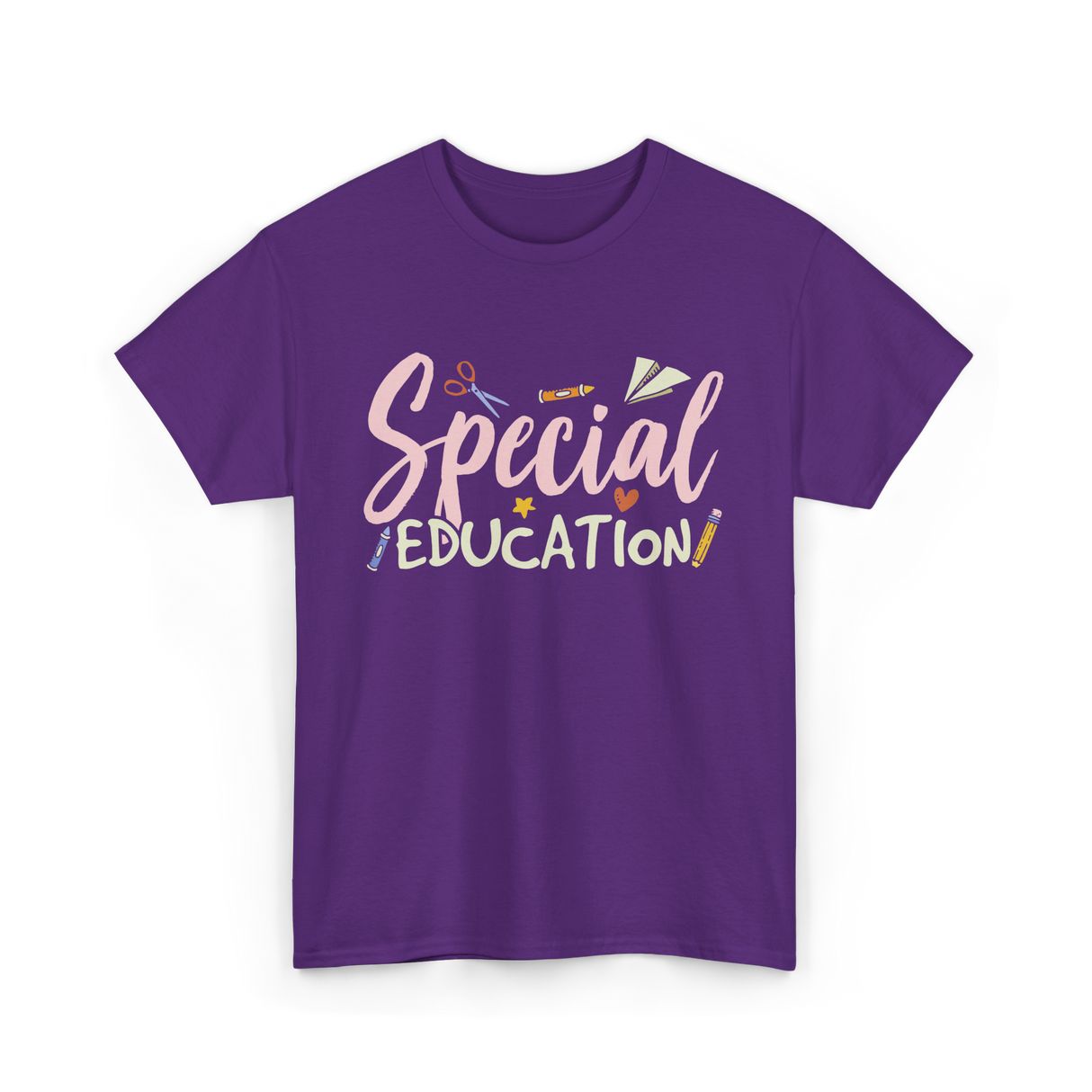 Special Education Education Teacher T-Shirt - Purple