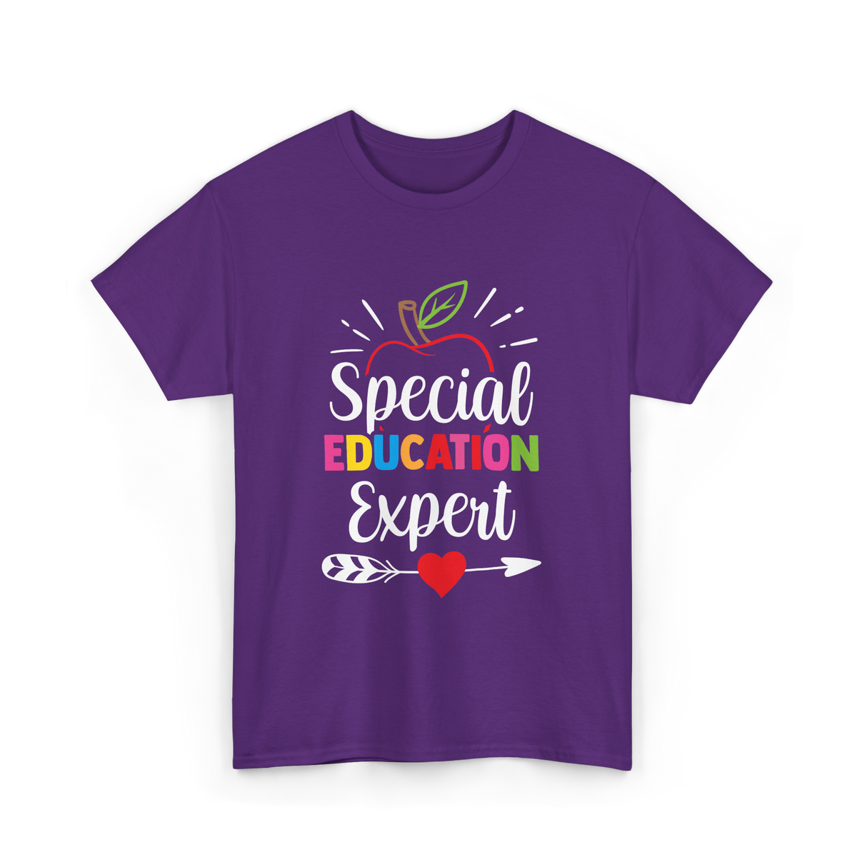 Special Education Expert Teacher Awareness T-Shirt - Purple