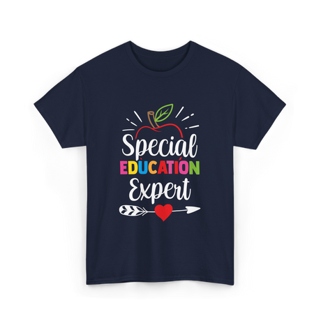 Special Education Expert Teacher Awareness T-Shirt - Navy