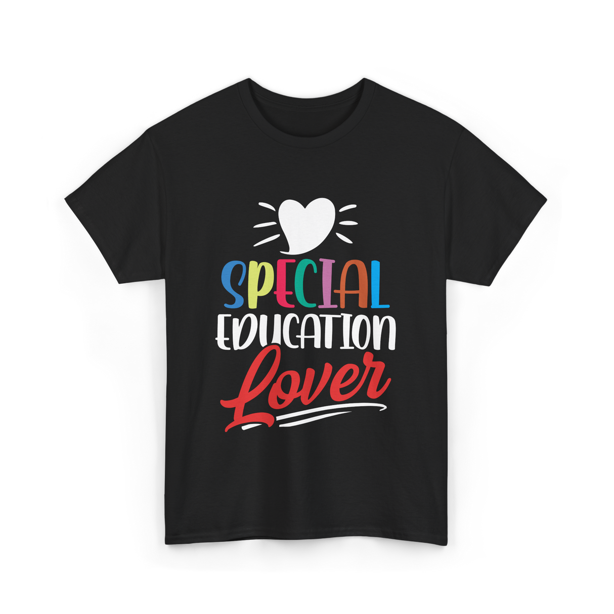 Special Education Lover Education T-Shirt - Black