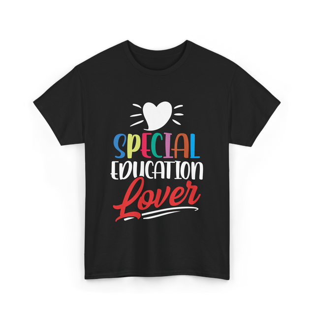 Special Education Lover Education T-Shirt - Black