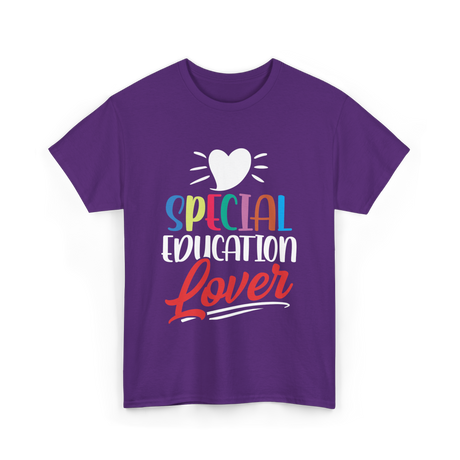 Special Education Lover Education T-Shirt - Purple