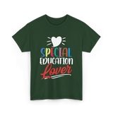 Special Education Lover Education T-Shirt - Forest Green