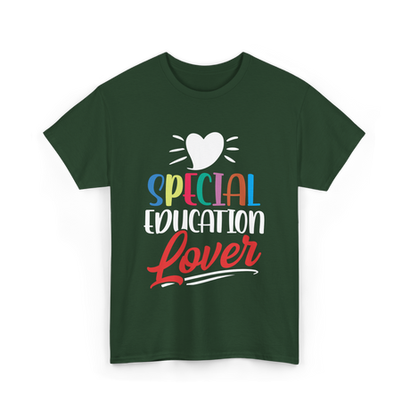 Special Education Lover Education T-Shirt - Forest Green