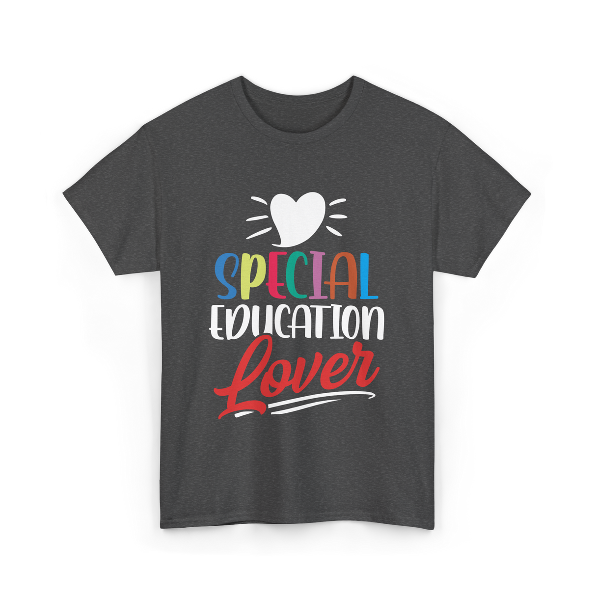 Special Education Lover Education T-Shirt - Dark Heather