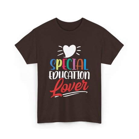 Special Education Lover Education T-Shirt - Dark Chocolate