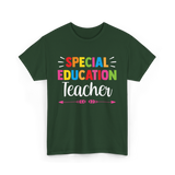 Special Education Teacher T-Shirt - Forest Green