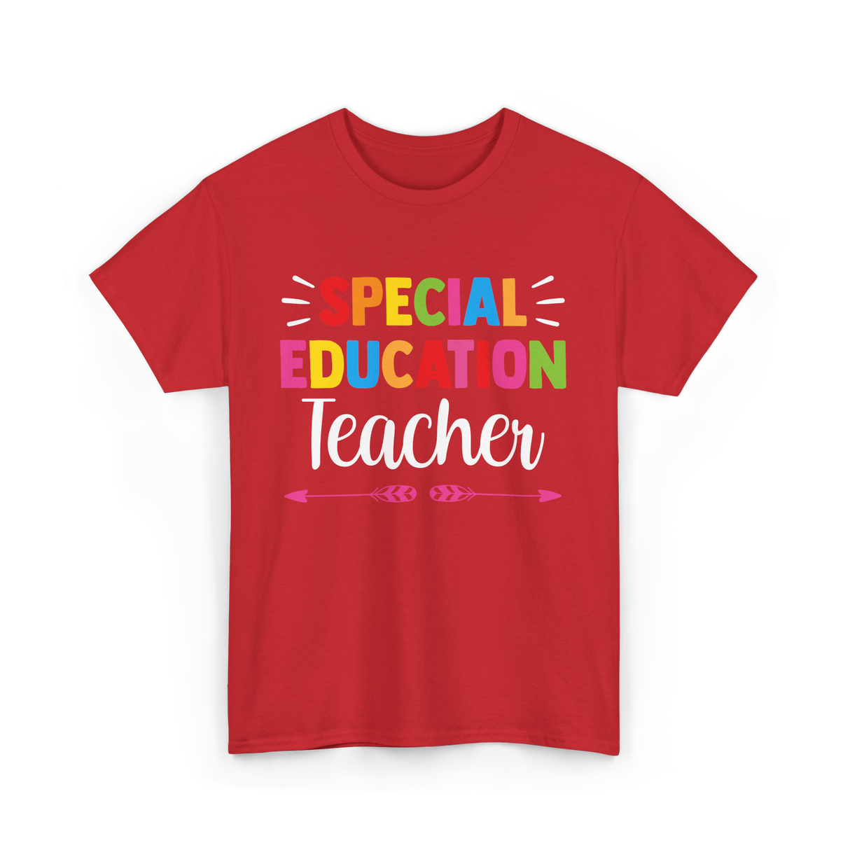 Special Education Teacher T-Shirt - Red