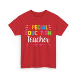 Special Education Teacher T-Shirt - Red