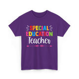 Special Education Teacher T-Shirt - Purple