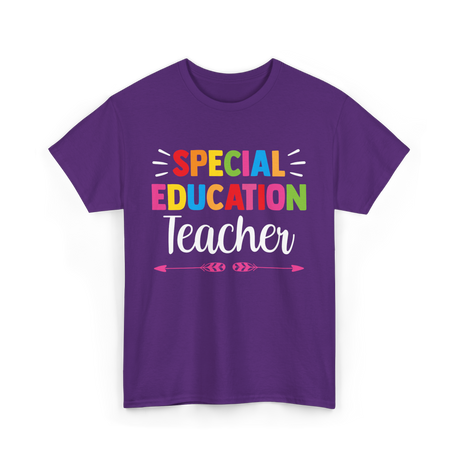 Special Education Teacher T-Shirt - Purple