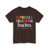 Special Education Teacher T-Shirt - Dark Chocolate