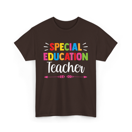 Special Education Teacher T-Shirt - Dark Chocolate