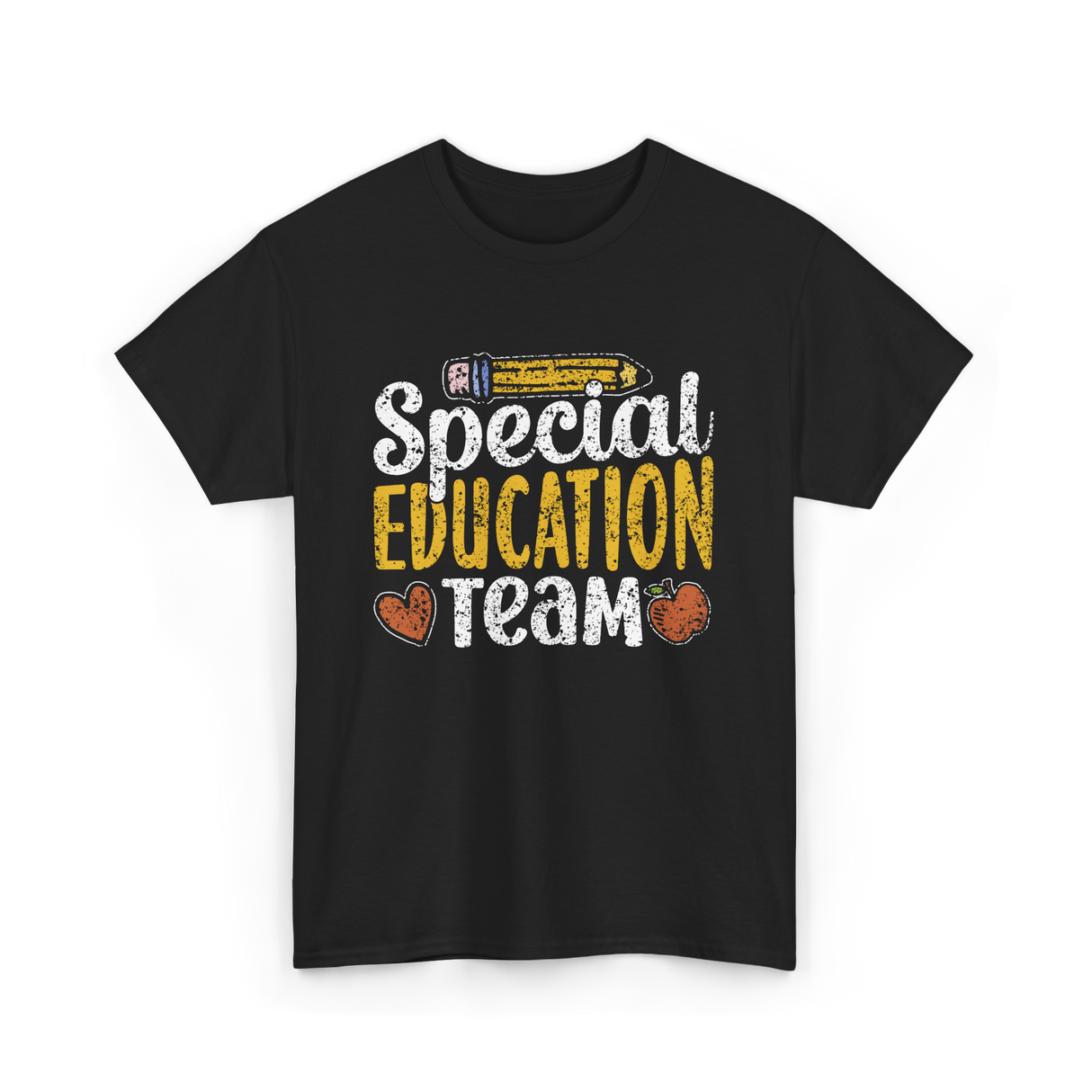 Special Education Team Educator T-Shirt - Black