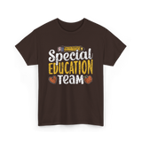 Special Education Team Educator T-Shirt - Dark Chocolate