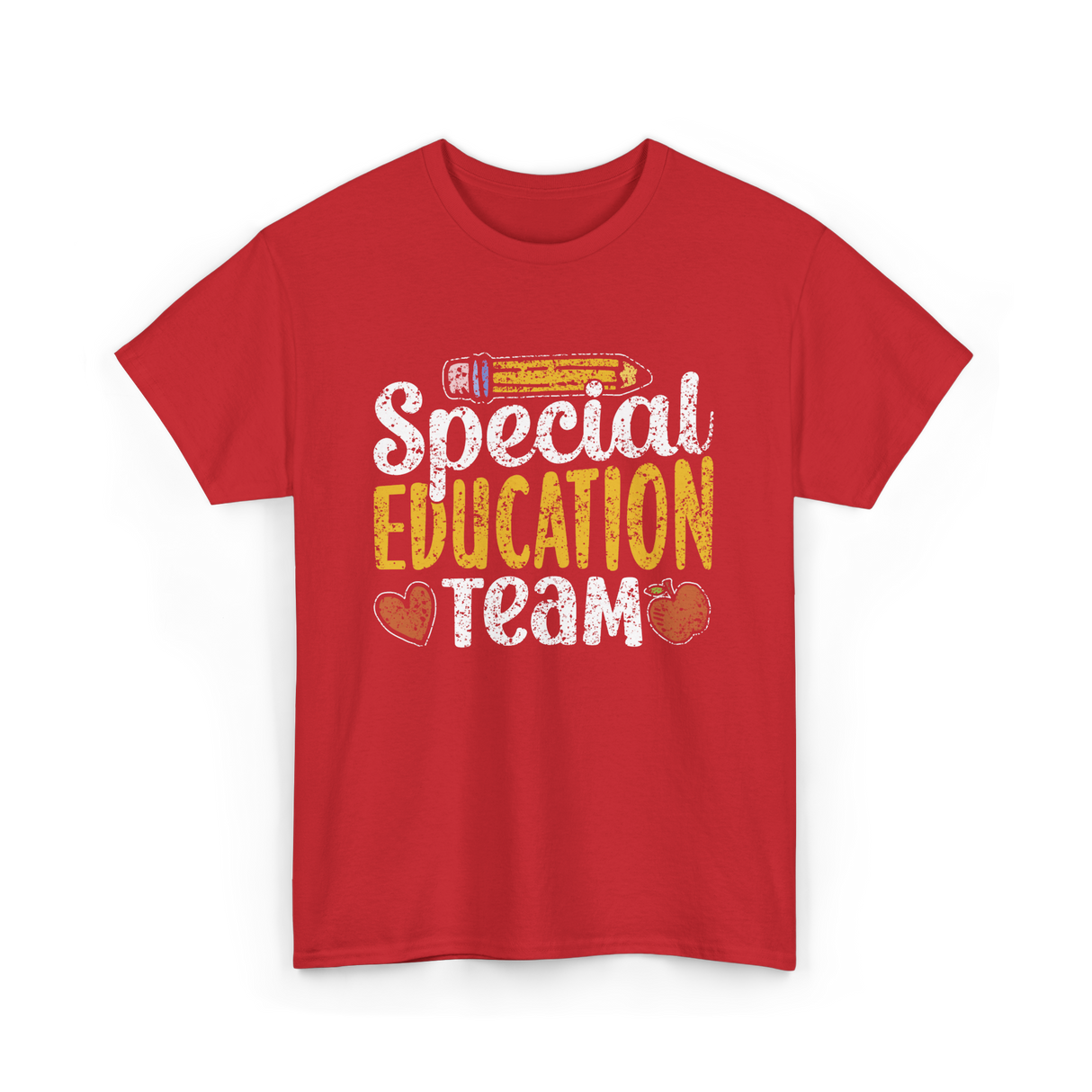 Special Education Team Educator T-Shirt - Red