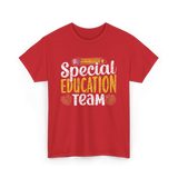 Special Education Team Educator T-Shirt - Red