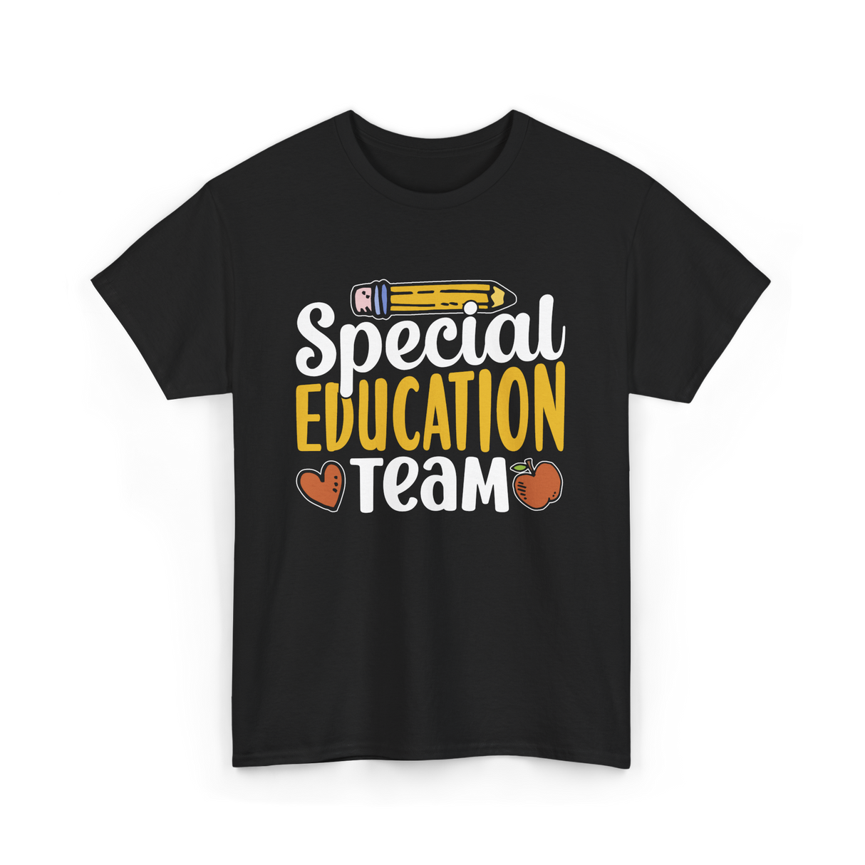 Special Education Team Educators T-Shirt - Black