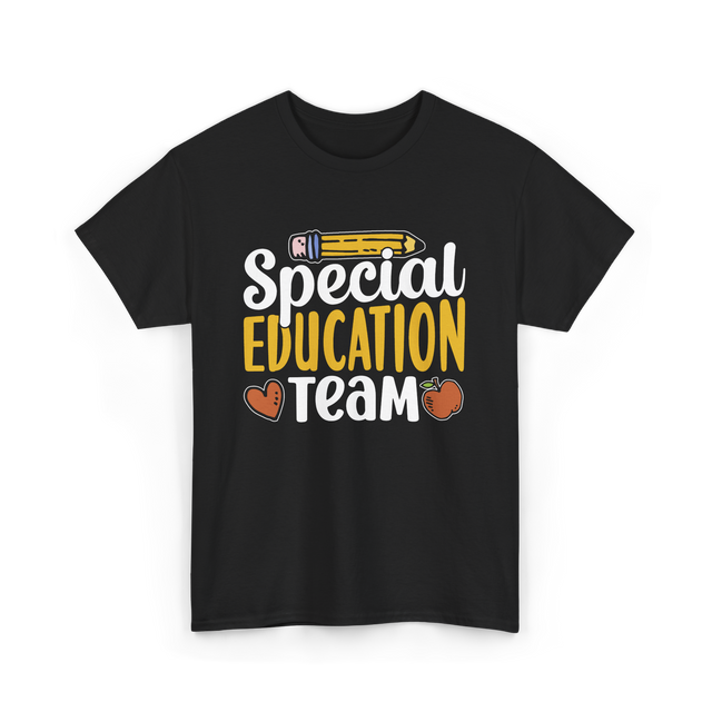 Special Education Team Educators T-Shirt - Black