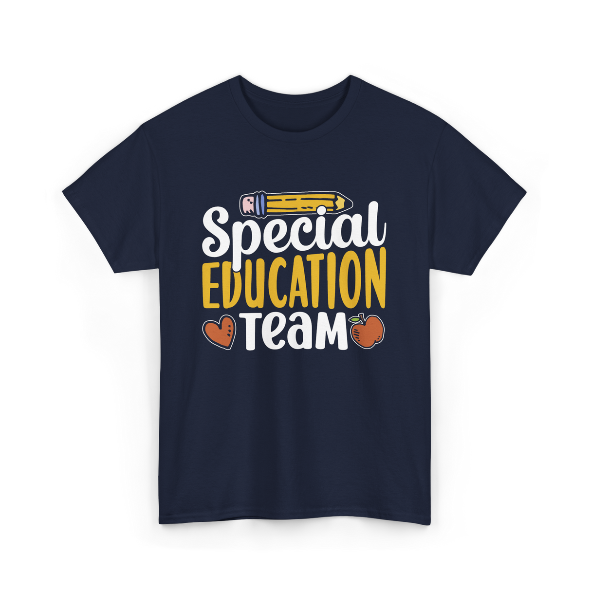 Special Education Team Educators T-Shirt - Navy