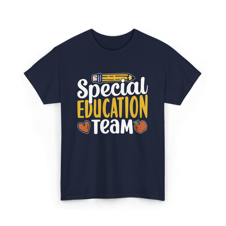 Special Education Team Educators T-Shirt - Navy