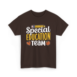 Special Education Team Educators T-Shirt - Dark Chocolate