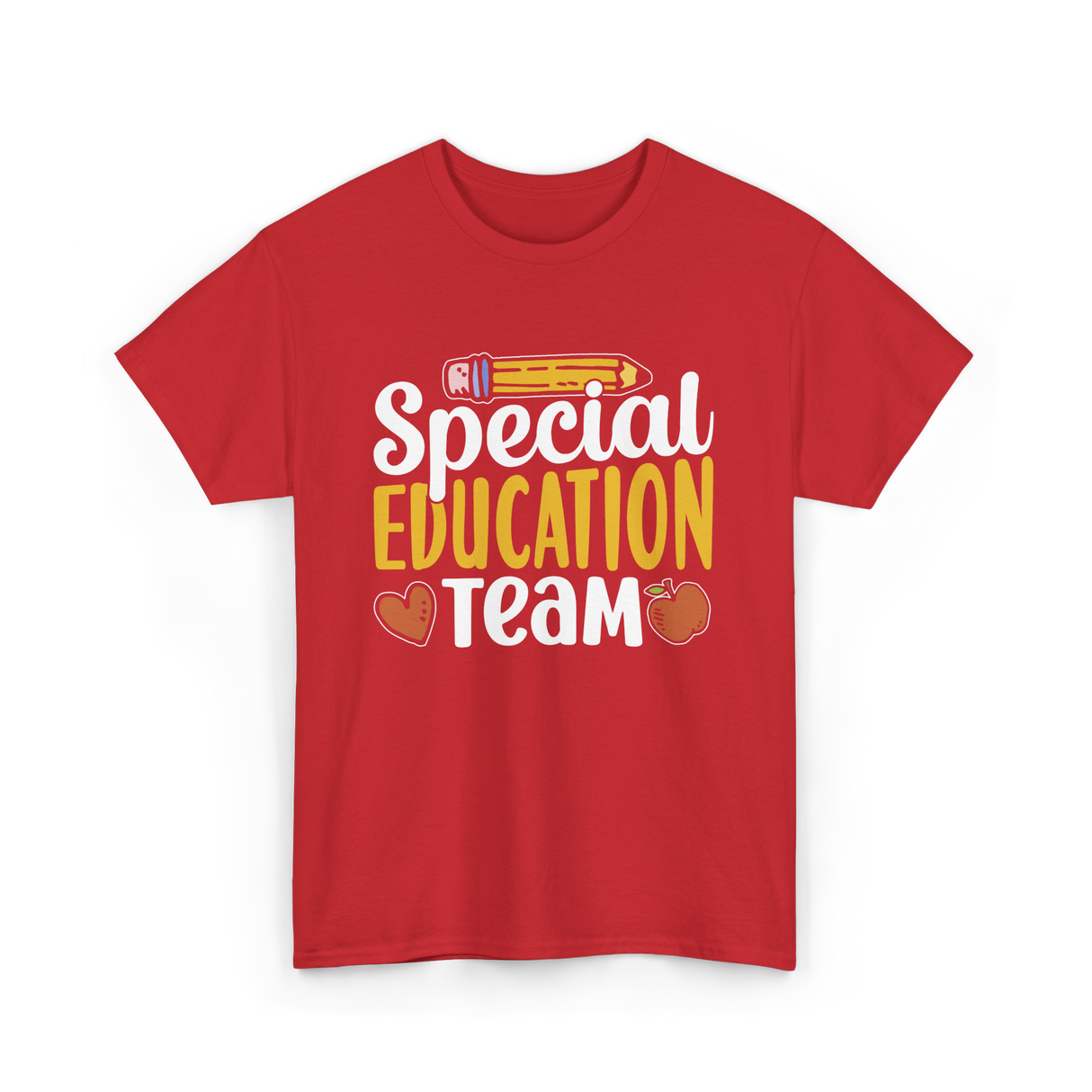 Special Education Team Educators T-Shirt - Red