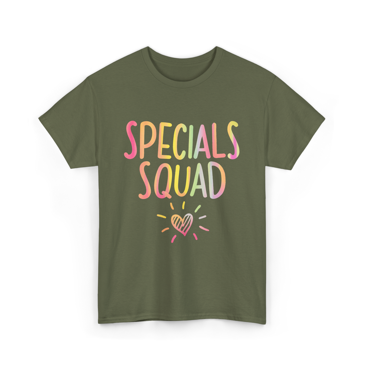 Specials Squad Team T-Shirt - Military Green