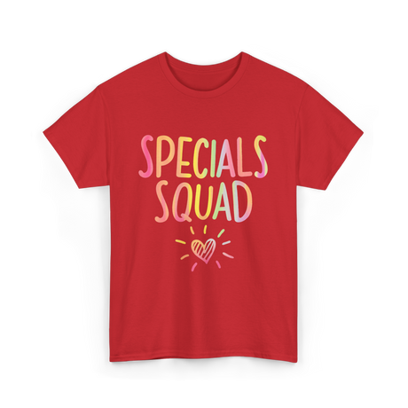 Specials Squad Team T-Shirt - Red