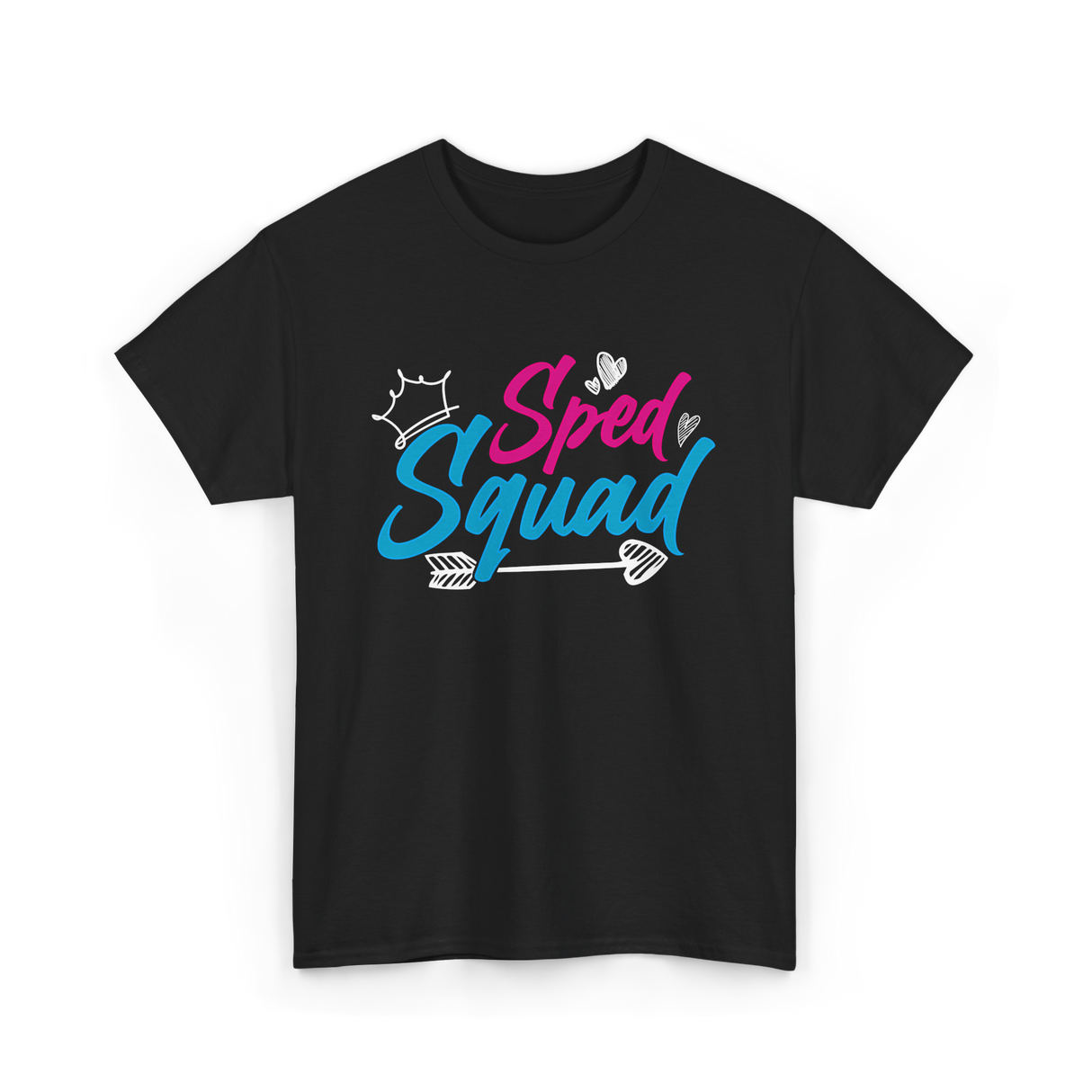 Sped Squad Special Education Teacher T-Shirt - Black