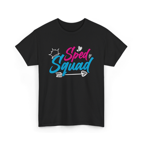 Sped Squad Special Education Teacher T-Shirt - Black