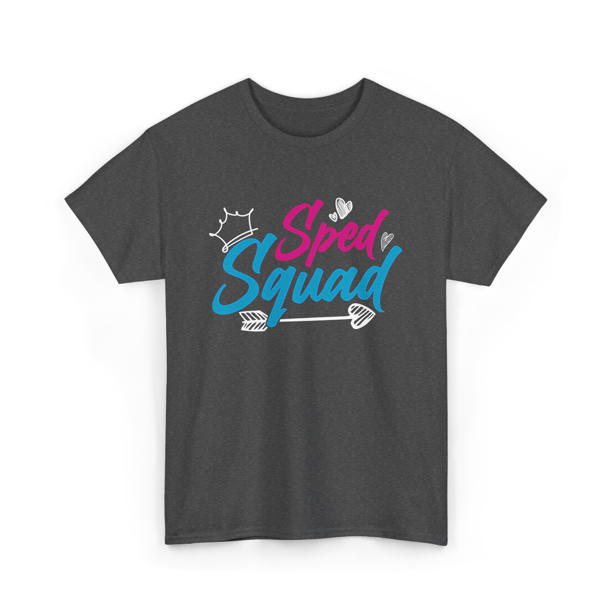 Sped Squad Special Education Teacher T-Shirt - Dark Heather