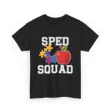 SPED Squad Special Education Teacher T-Shirt - Black