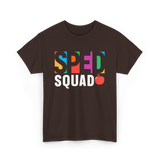 Sped Squad Special Education Teacher T-Shirt - Dark Chocolate