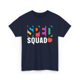 Sped Squad Special Education Teacher T-Shirt - Navy