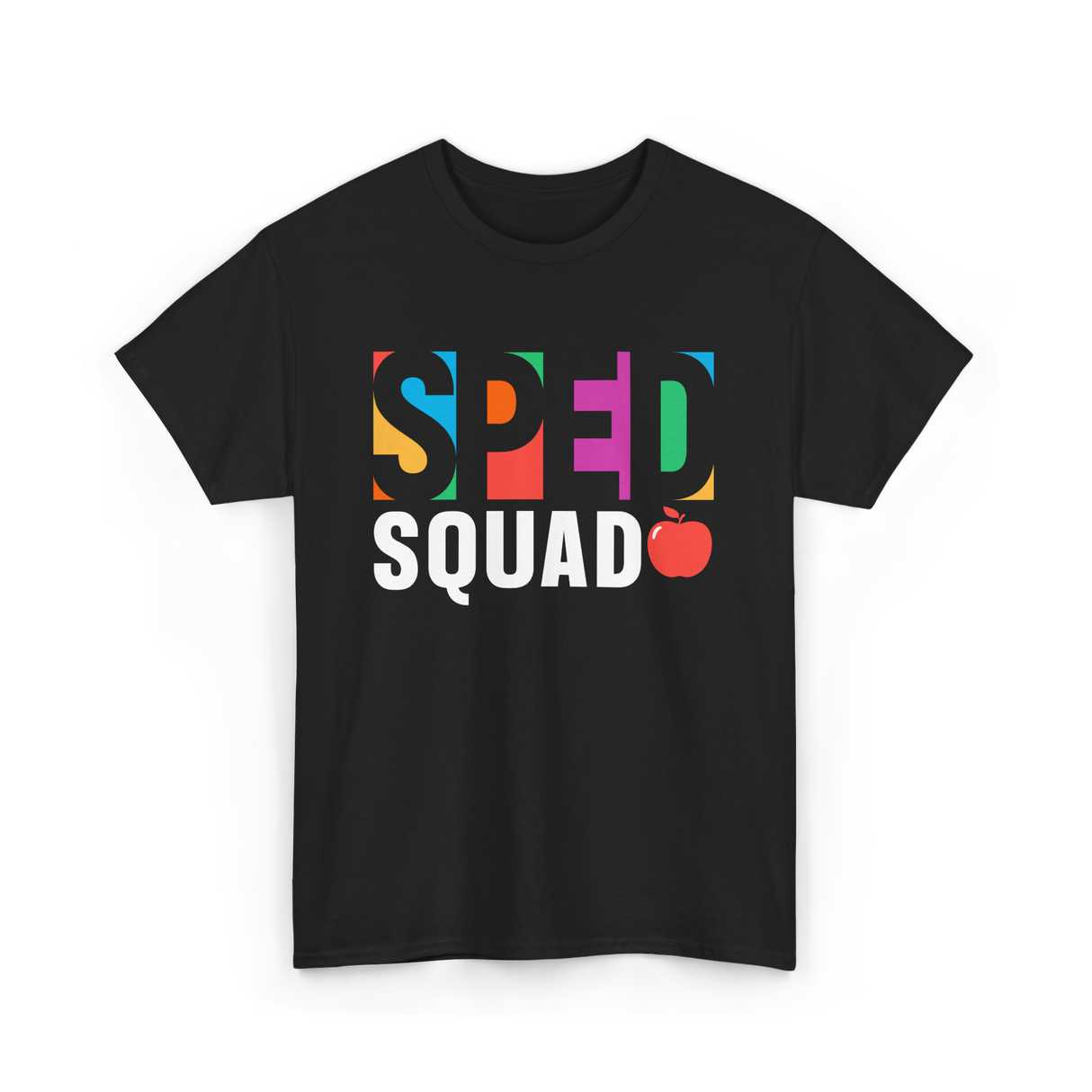 Sped Squad Special Education Teacher T-Shirt - Black