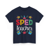 Sped Teacher Special Education Awareness T-Shirt - Navy