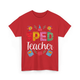 Sped Teacher Special Education Awareness T-Shirt - Red