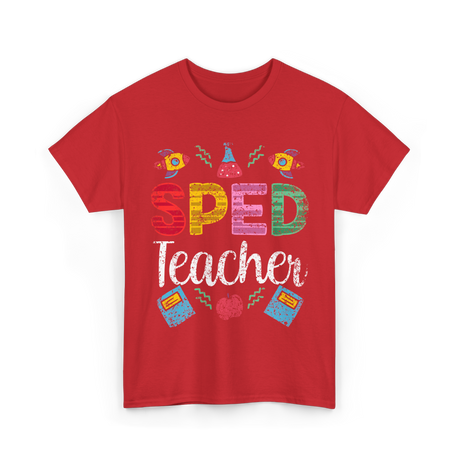 Sped Teacher Special Education Awareness T-Shirt - Red