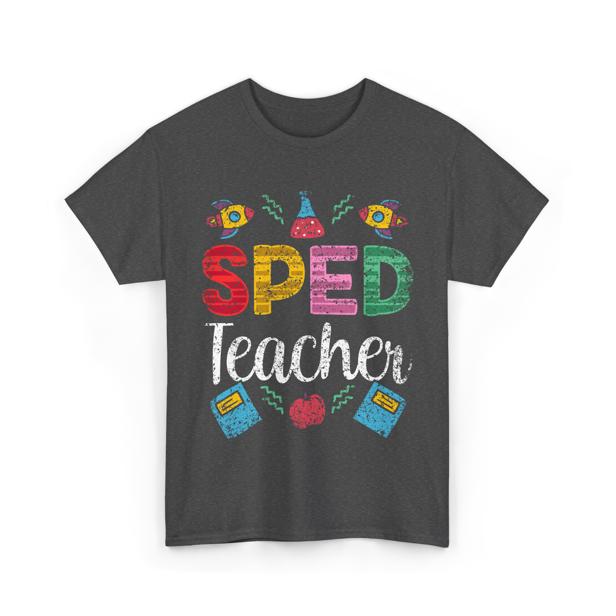 Sped Teacher Special Education Awareness T-Shirt - Dark Heather