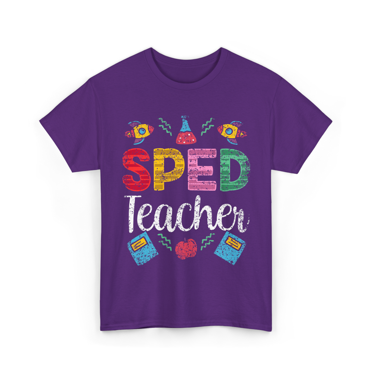 Sped Teacher Special Education Awareness T-Shirt - Purple