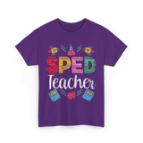 Sped Teacher Special Education Awareness T-Shirt - Purple