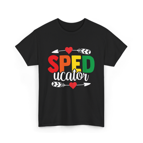 Sped ucator Special Education Teacher T-Shirt - Black