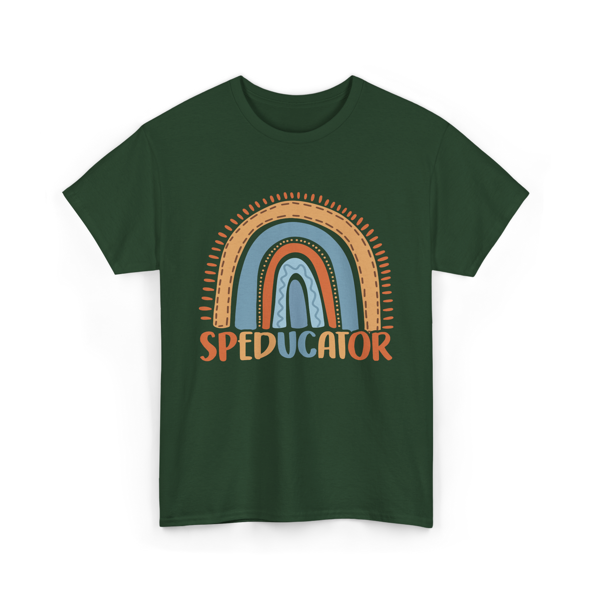 Speducator Special Education Teacher T-Shirt - Forest Green