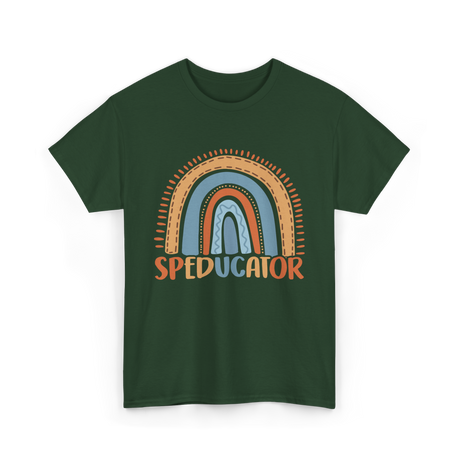 Speducator Special Education Teacher T-Shirt - Forest Green