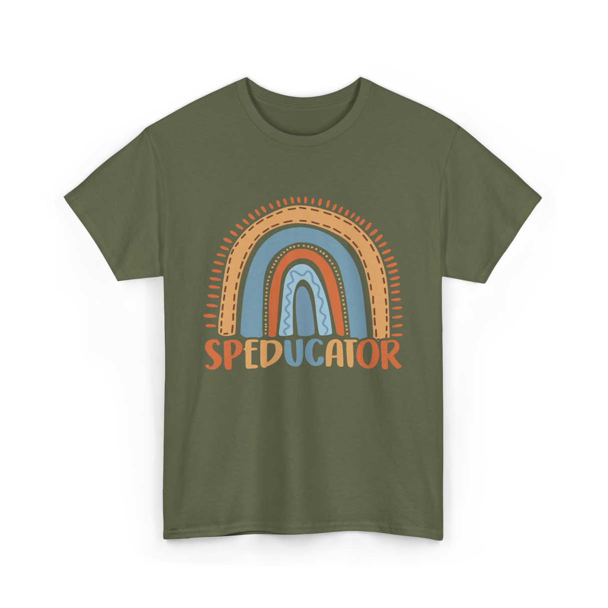 Speducator Special Education Teacher T-Shirt - Military Green